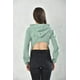 thumbnail image 2 of Poleron Crop Mujer Verde Escorte Detrás Con Capucha Talla S, 2 of 3