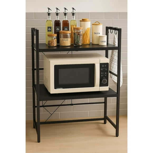 Organizador Estante Repisa De Cocina Microondas Extensible