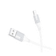 thumbnail image 1 of Cable BOROFONE BX101 – USB-A para iPhone (Blanco)  2.4A, 1 of 2