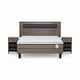 thumbnail image 1 of Cama Rosen NewStyle 6 2 Plazas + Muebles Ferrara Gris, 1 of 6