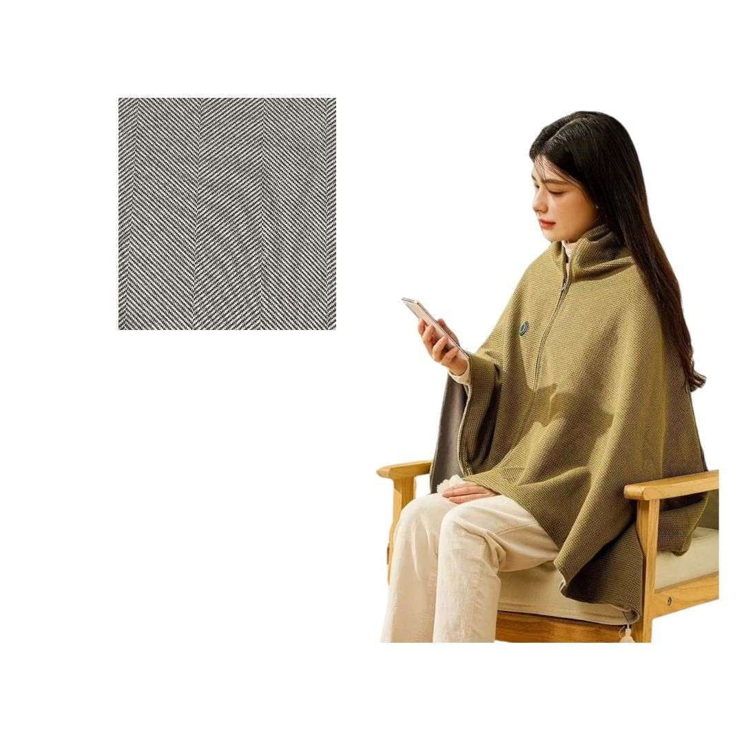 Oem - Manta Calefactora Eléctrica Multiusos Usb Tipo Poncho