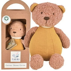 Tikiri - Peluche Organico Oso Café 30 Cm