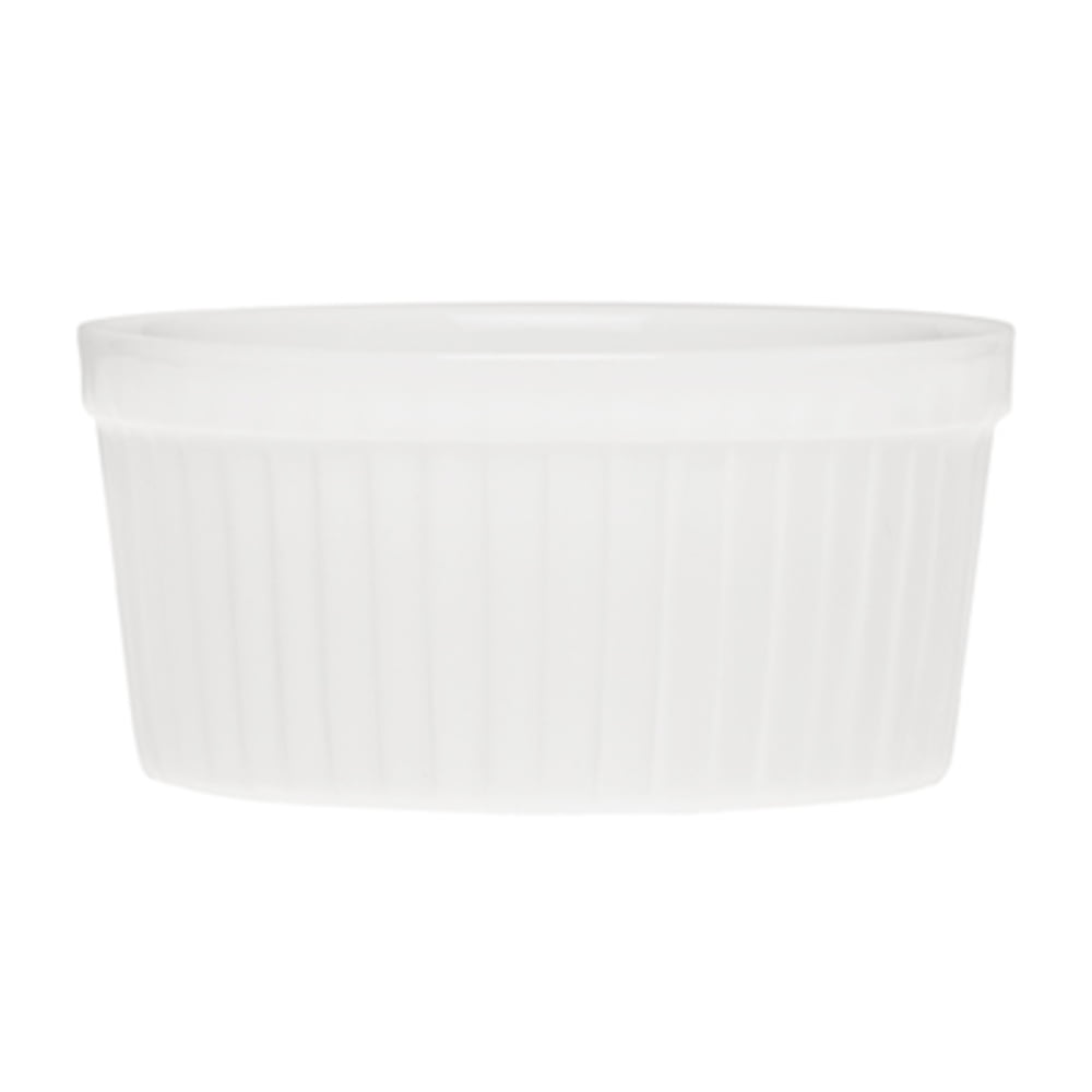 Star Fine Porcelain - Set De 12 Pocillos Para Soufle Blancos 9 Cm Star