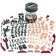 thumbnail image 1 of Set de juego Joyin para soldados militares, 164 piezas, con aviones y tanques, 1 of 7