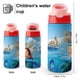 thumbnail image 2 of LucaBotella de Agua con Tapa Pop Top de Un Toque, Acero Inoxidable, a Prueba de Fugas, para Deportes, Botella Infantil rosa 12 oz, 2 of 6