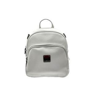 Todopiel - Mochila Cuero Blanco Cru75
