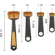 thumbnail image 2 of Juego de 4 cucharas medidoras Daycount, tazas medidoras de silicona, cucharas, tazas medidoras, herramientas de medición de 15 ml, 5 ml, 2,5 ml y 1,5 ml para accesorios de cocina., 2 of 3