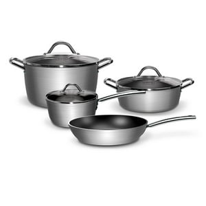 Bateria Cocina Wens Hard Anodized 7 Piezas Aluminio Forjado