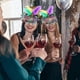 thumbnail image 2 of Disfraz de Mardi Gras para mujer, chal de lentejuelas, chales de lentejuelas vintage, máscara y diadema de Mardi Gras con plumas, conjunto de accesorios de mascarada para carnaval de mujer., 2 of 7