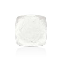 Kulsan - Plato Melamina Cuadrado Blanco 21.5 X 21.5 Cm Linea Carre