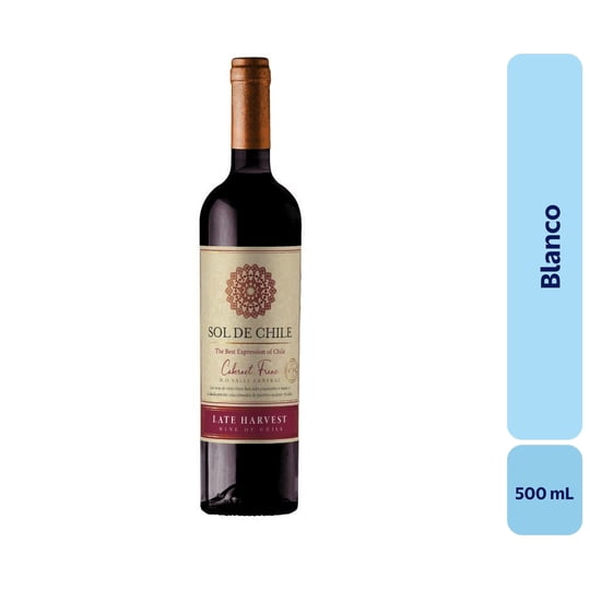 Vino Blanco Botella 500 mL Sol De Chile