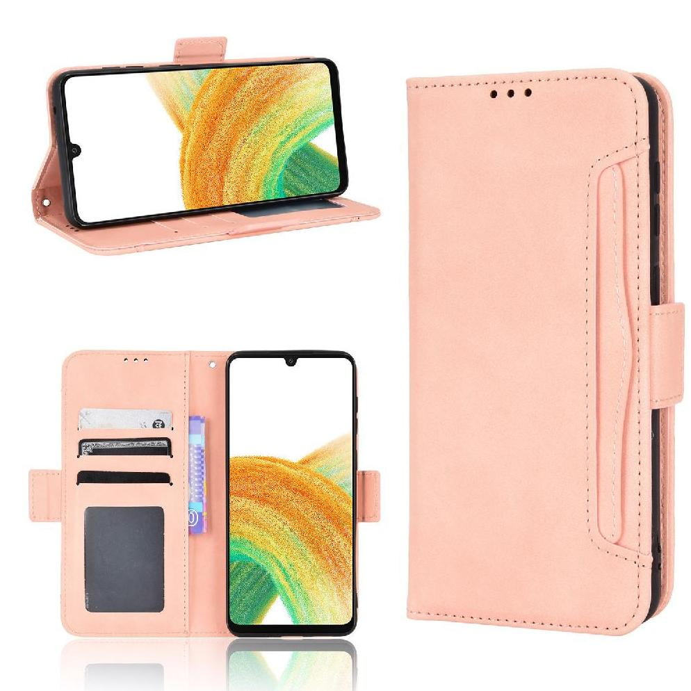 Funda Tipo Billetera Foxdock Para Samsung Galaxy A33 5g – Tapa Flip Con Tarjetero