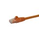 thumbnail image 2 of Cable Ethernet StarTech.com CAT6 de 20 pies, naranja, 650 MHz, 100 W, PoE, 2 of 2