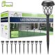 thumbnail image 1 of Luz Solar EXCMARK LED Jardín 10 Unidades Resistente al Agua, 1 of 3