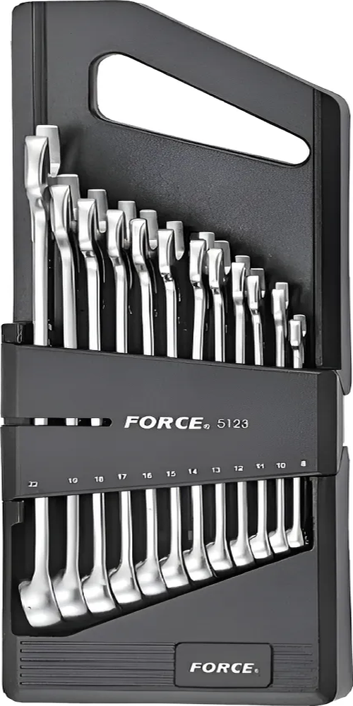 Genérico - Juego Llaves Punta Corona De 8 A 22Mm 12Pz 5123 Force