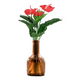 thumbnail image 2 of Ramo anthurium artificial rojo plástico, 2 of 3