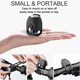 thumbnail image 5 of Bocina de bicicleta eléctrica de 120 dB, potente, de seguridad, resistente al agua, ideal para adultos y niños, accesorios de ciclismo., 5 of 8