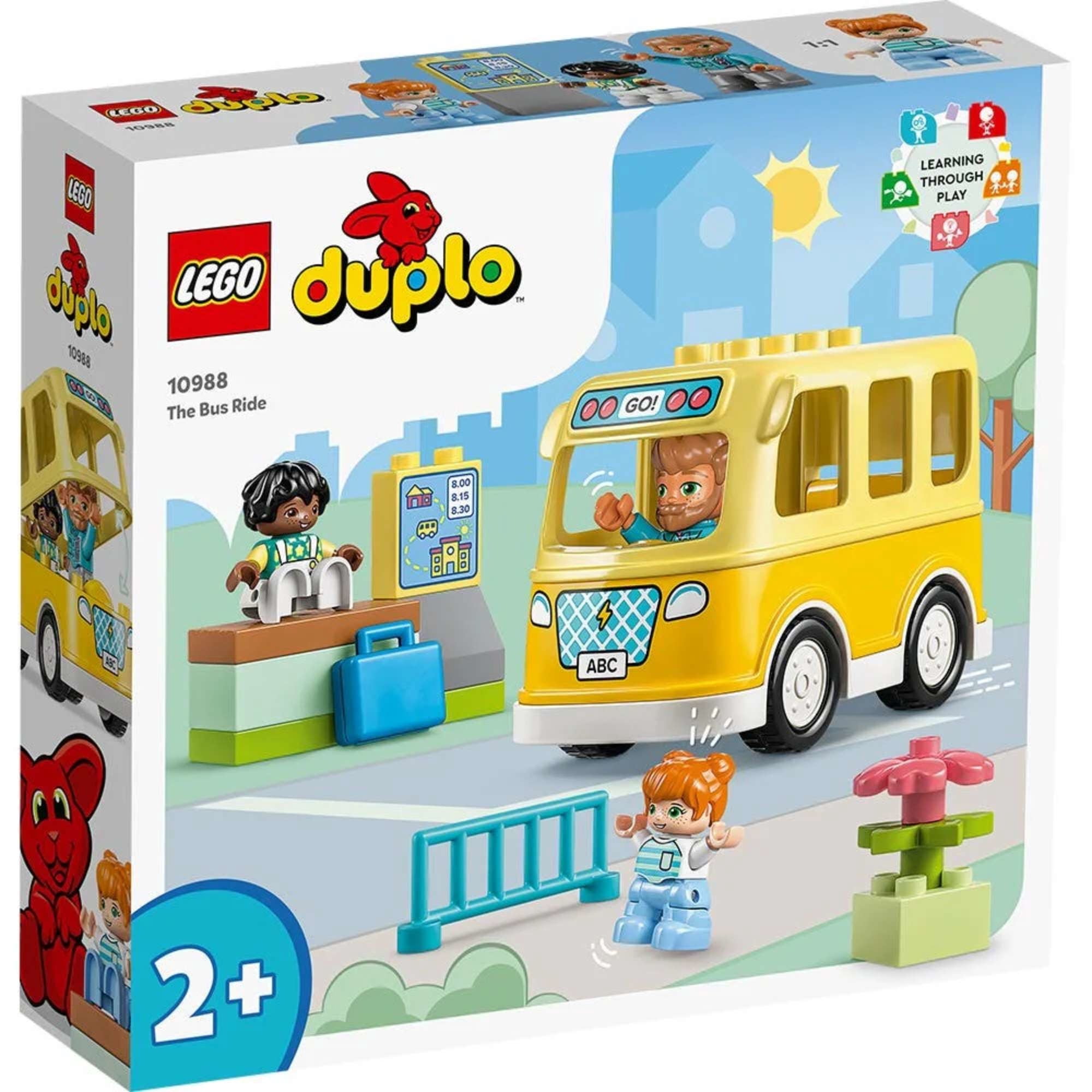 Bloques Duplo Paseo En Autobús.