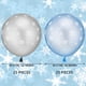 thumbnail image 3 of Set de globos con temática invernal Hicarer, 60 piezas, copos de nieve, 3 of 7