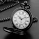 thumbnail image 4 of Reloj de bolsillo Alwesam de cuarzo liso con cadena de 37 cm para regalo, 4 of 7