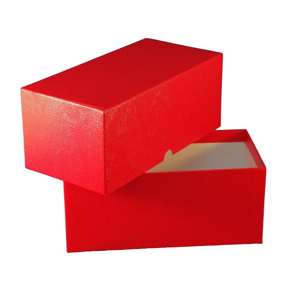 Caja Para Billetes Currency Box Grande Roja 22 X 11 X 10 Cm