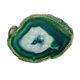 thumbnail image 2 of Colgante cristalino de la rebanada del cuarzo de 1piece 60-80m m ágata para el ornamento casero verde, 2 of 5