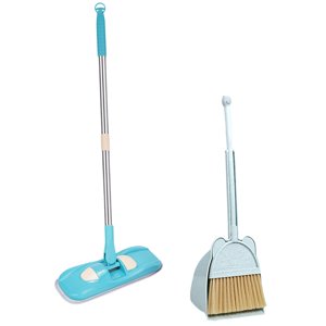 Bothyi - Herramientas De Limpieza Para El Hogar Para Niños, Juego De Simulación Para Jardín De Infantes, Preescolar, Azul