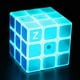 thumbnail image 2 of Magic Speed Cube SHUYUE 3x3 azul fluorescente que brilla en la oscuridad, 2 of 4