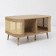 thumbnail image 1 of Mesa de Centro Siena Rattan - Natural, 1 of 7