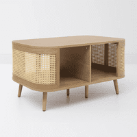 Klik Muebles - Mesa De Centro Siena Rattan - Natural