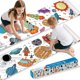 thumbnail image 1 of Rollo de papel autoadhesivo para colorear Flamax 38x300 cm – Tema espacial, 1 of 6