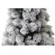 thumbnail image 3 of Árbol De Navidad Blanco Terciopelo De 210cm Desmontable, 3 of 4
