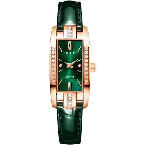 Vintage Dress Watch with Lady Quartz Crystal & Rhinestone: A Stylish Accessory for Women