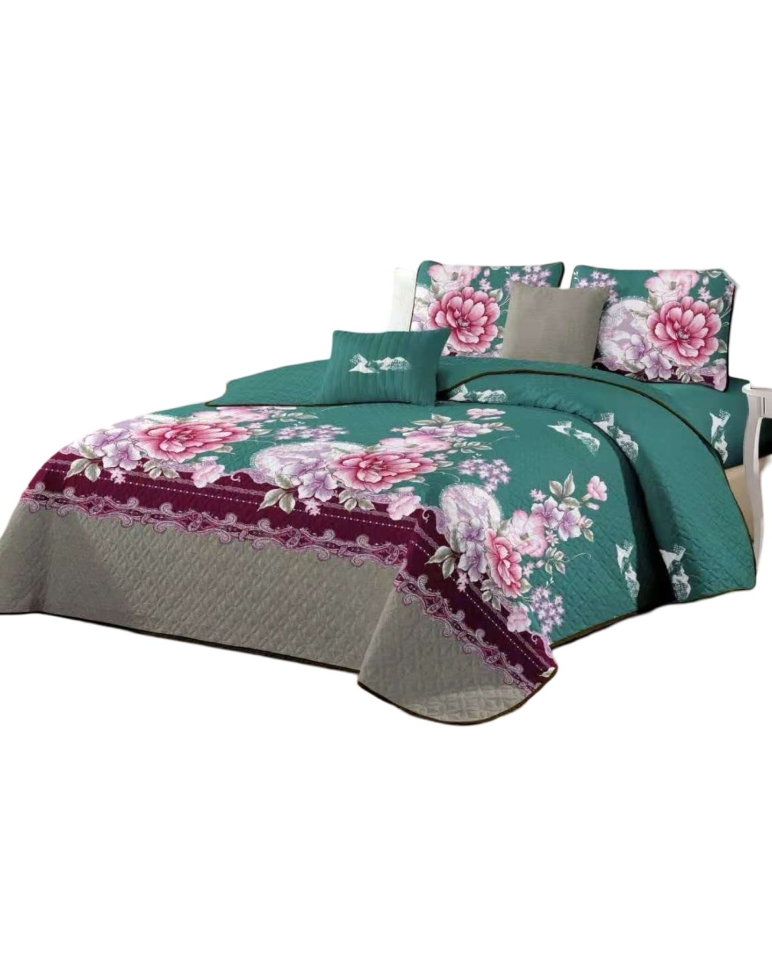 Genérico - Quilt Reversible De Verano - Diseño Fresco D11