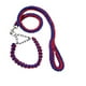 thumbnail image 2 of Correa Trenzada Para Perros Grandes + Collar De Ahorque XL Rojo/azul, 2 of 3
