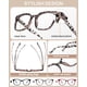 thumbnail image 3 of Lentes de Lectura AEZUNI Montura Grande Gris Aumento 5.0, 3 of 6
