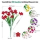 thumbnail image 2 of Flores artificiales Lonicy resistentes a los rayos UV para exteriores, 24 unidades, 2 of 6