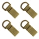 thumbnail image 1 of 4 piezas carabiner cintas molle colgando cinturón hebillas ganchos d-ring de barro, 1 of 3