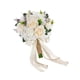 thumbnail image 4 of Ramo De Novia Con Flores Artificiales Decorativas Para Novias Blancas, 4 of 5