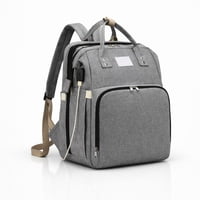 Movi - Mochila Pañalera Para Niño Multifuncional 3 En 1 (Con Cuna Y Mudador) - Salidas Cómodas Y Seguras