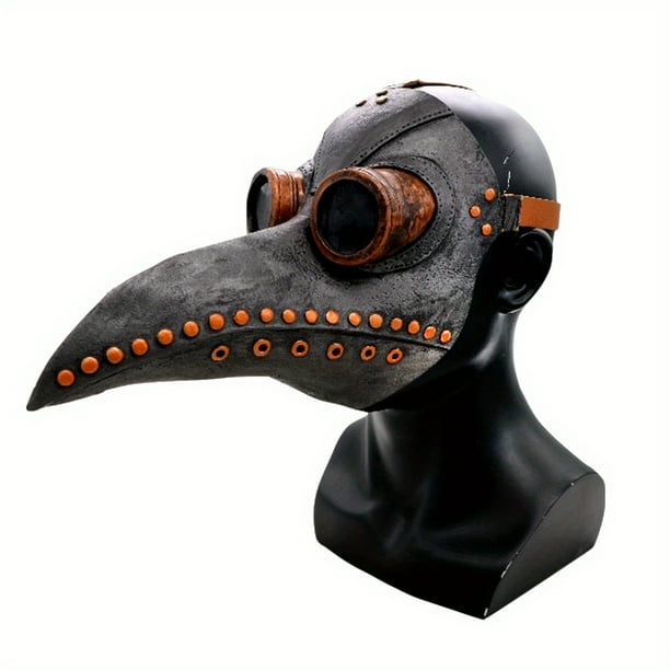 1pc Horror Doctor Mask - Long Beak Latex Halloween Costume for Decorative Headgear