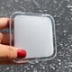 thumbnail image 2 of Espejo de maquillaje Compact Mirror SANTOO con aumento 15X, blanco, 2 of 6