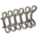 thumbnail image 5 of Paquete De 6 Pernos De Doble Extremo Con Gancho A Presión, Llavero De Aleación De Zinc, 5 of 5
