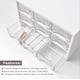 thumbnail image 4 of Organizador de almacenamiento para escritorio MYKASEN con 9 cajones transparentes, 4 of 7