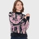 thumbnail image 3 of Sweater Mujer Jacquard Negro Corona, 3 of 5
