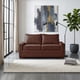 thumbnail image 1 of Sofa Livorno 2 C Cuero Kentucky Café Moro, 1 of 7