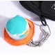thumbnail image 5 of Monedero con forma de sombrero - Monedero con llavero | Llavero portátil con forma de sombrero, estuche organizador de viaje para auriculares y llaves Yuxun, 5 of 7