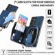 thumbnail image 3 of Funda Tipo Cartera con Correa Cruzada para Samsung Galaxy S21 Ultra Protección Contra Golpes Azul, 3 of 5