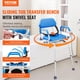 thumbnail image 2 of Banco corredizo de transferencia VEVOR, asiento giratorio 360°, 150 kg, 2 of 9