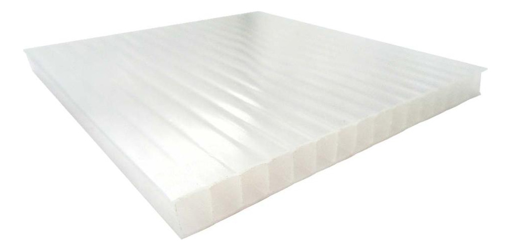 Policarbonato Polishade 6Mm 2 Caras Uv Perla 2,1X3,5Mts Dvp